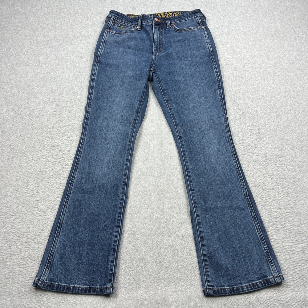 Wrangler Jeans Womens 29x30 Blue Lainey Wilson Boot Hugger Slim Bootcut Denim